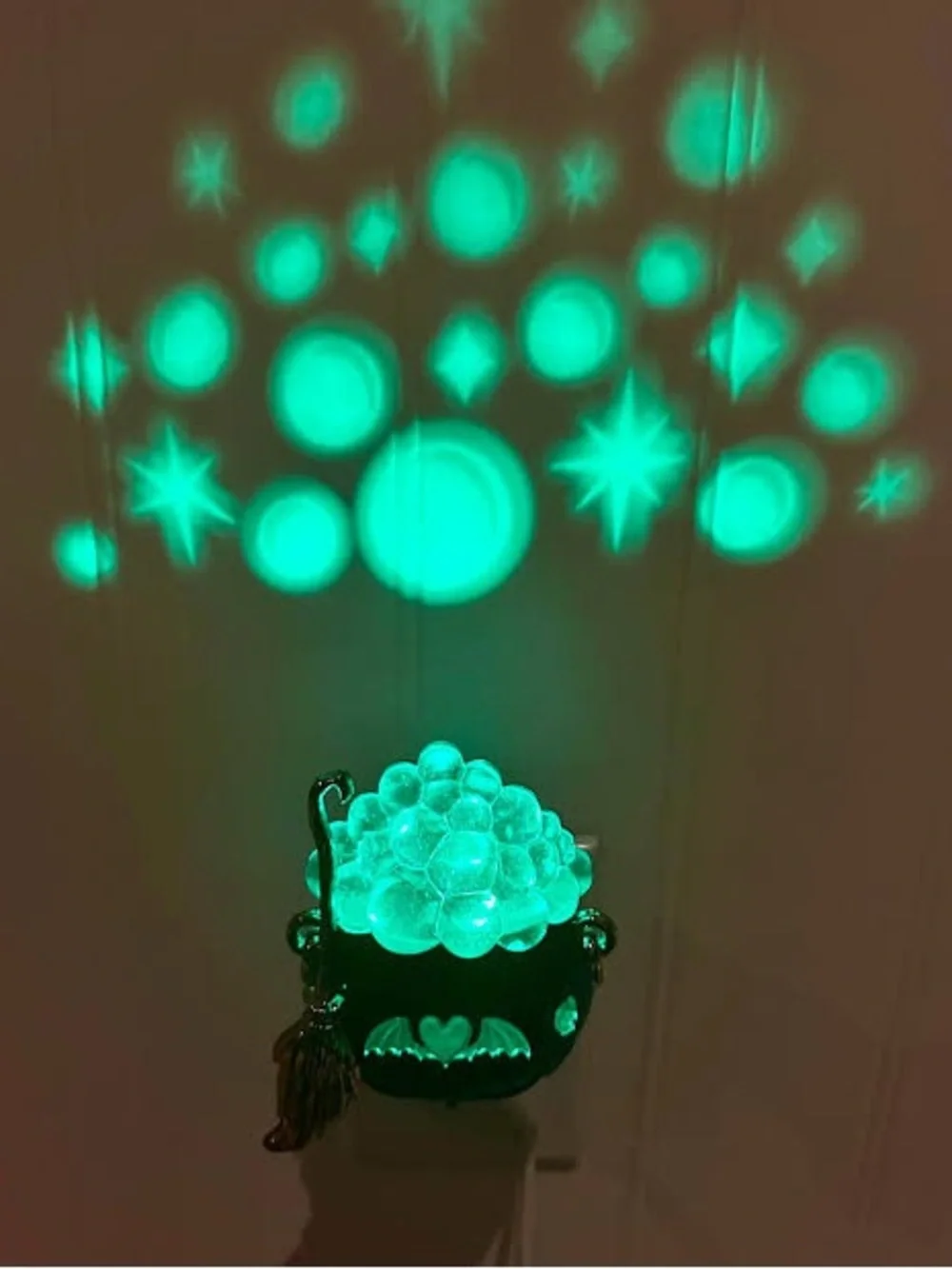 Bath & Body Works Black Cauldron Color Changing Light Up Wallflower Plug In